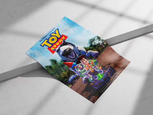 Woody and Buzz Lightyear from the Toy Story franchise (Walt Disney/Pixar's movie). Woody & Buzz