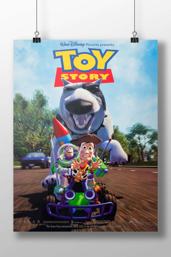 Woody and Buzz Lightyear from the Toy Story franchise (Walt Disney/Pixar's movie). Woody & Buzz