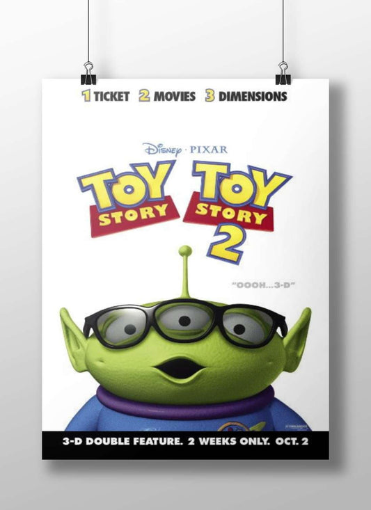 Toy Story 2 (Disney-Pixar franchise) Woody And Buzz - Childhood Memories Poster