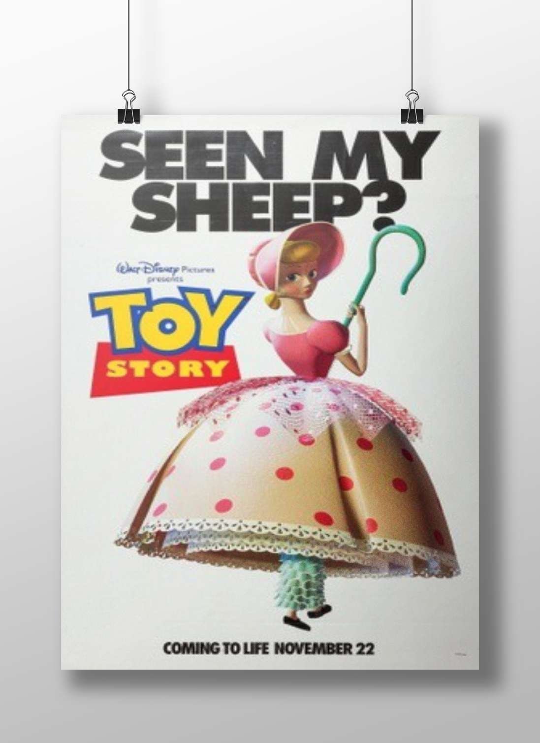 Bo Peep, a character from Disney•Pixar's Toy Story franchise. Bo Peep - Lost Princess Poster