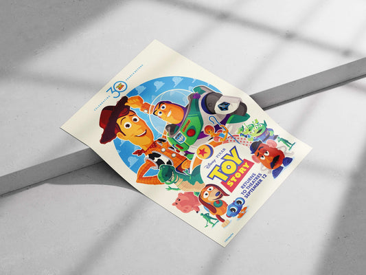 Toy Story (Disney•Pixar franchise) Woody - Classic Adventure Poster