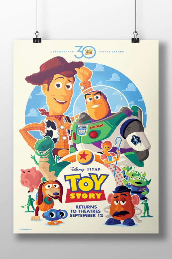 Toy Story (Disney•Pixar franchise) Woody - Classic Adventure Poster
