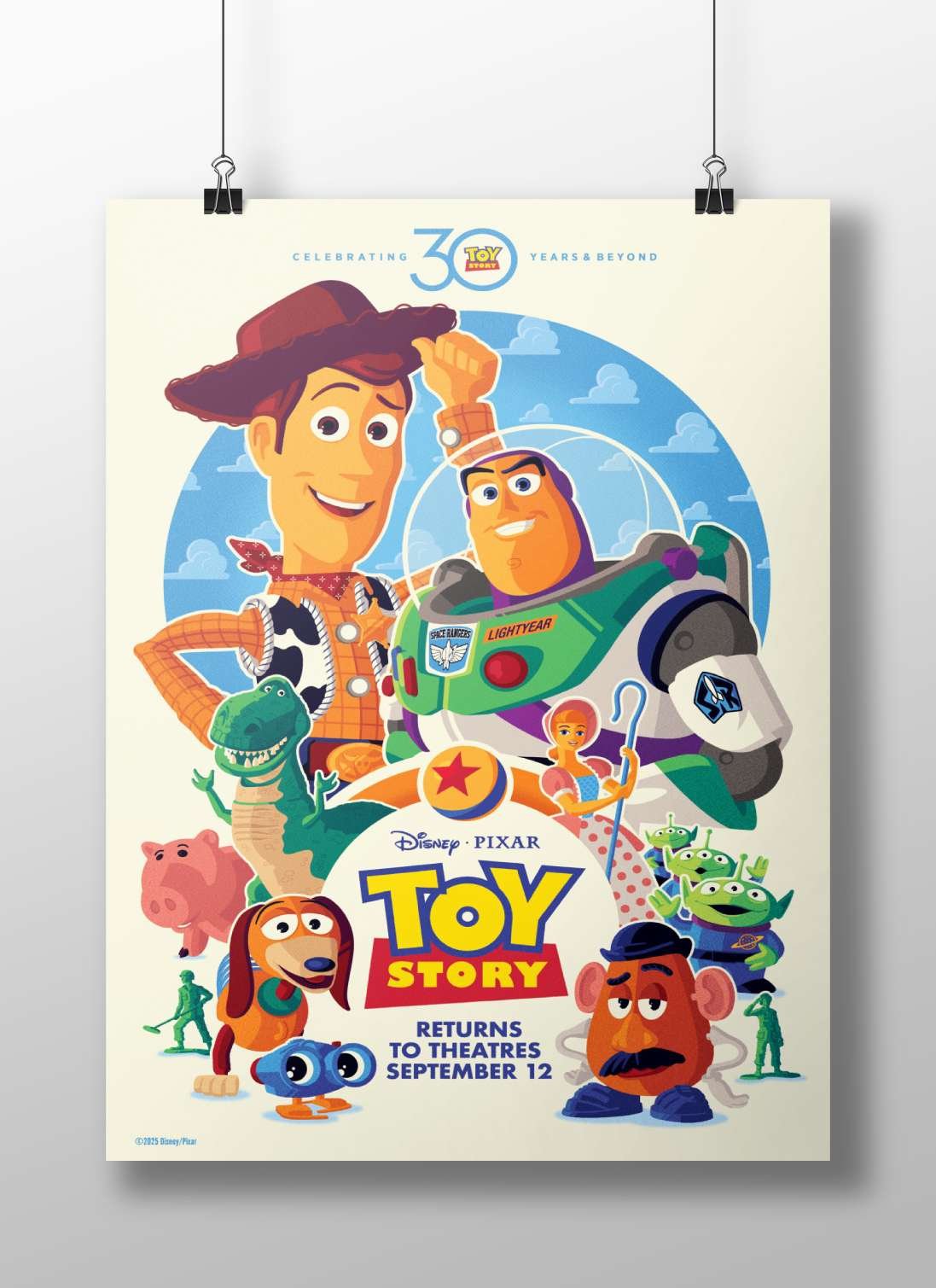 Toy Story (Disney•Pixar franchise) Woody - Classic Adventure Poster