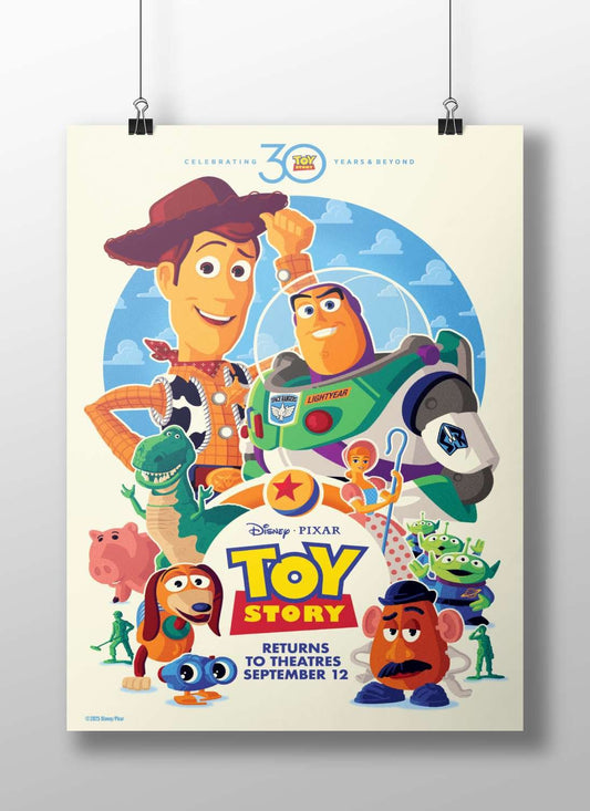 Toy Story (Disney•Pixar franchise) Woody - Classic Adventure Poster
