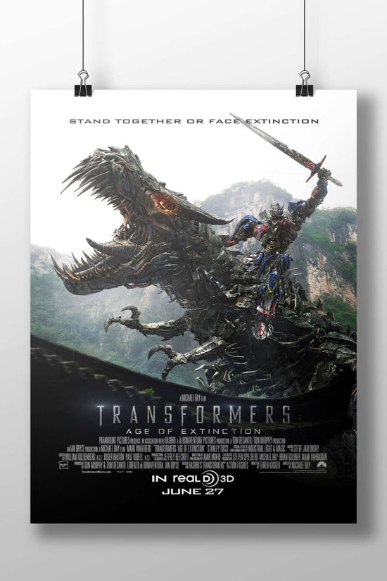 Optimus Prime from Transformers: Age of Extinction Optimus Prime - Transformers Legend Poster
