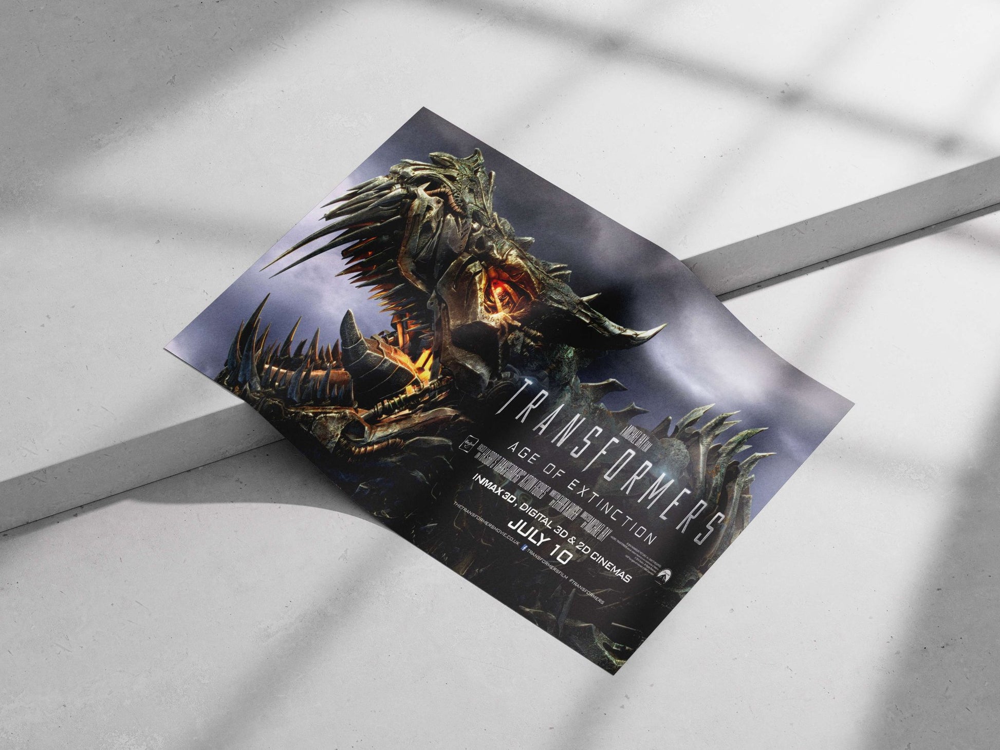 Transformers: Age of Extinction Optimus Prime - Cybernetic Hero Poster