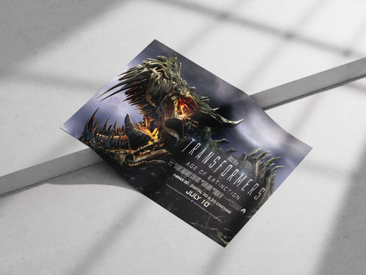 Transformers: Age of Extinction Optimus Prime - Cybernetic Hero Poster