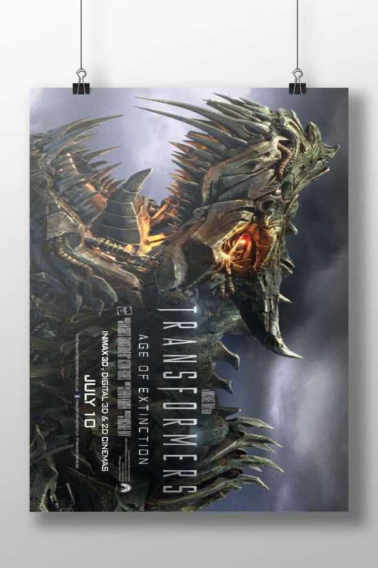 Transformers: Age of Extinction Optimus Prime - Cybernetic Hero Poster