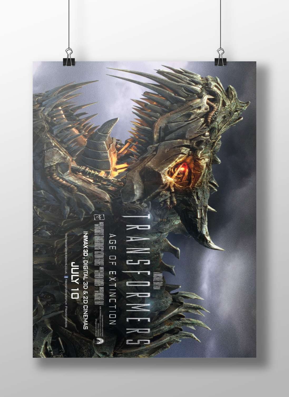 Transformers: Age of Extinction Optimus Prime - Cybernetic Hero Poster