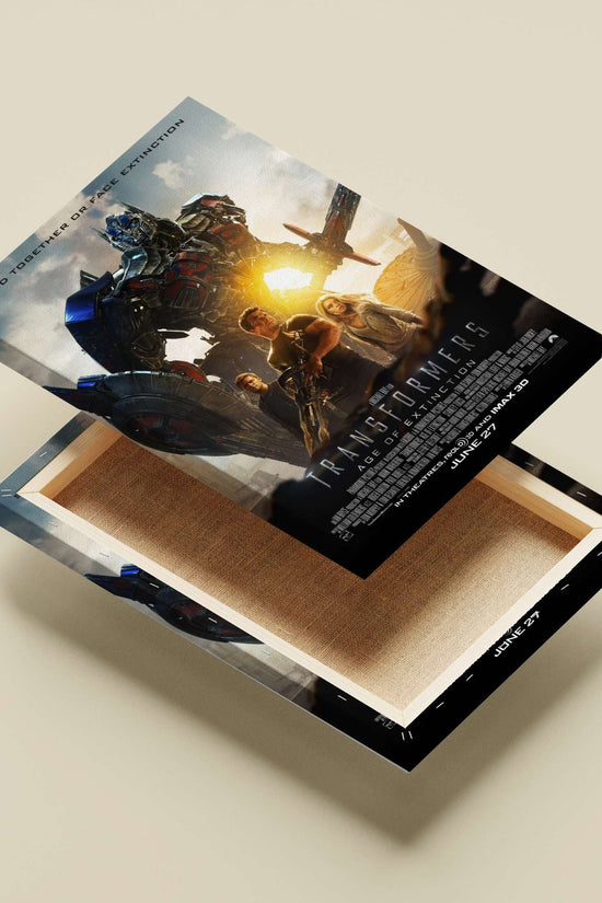 Optimus Prime, the Autobot leader from the Transformers franchise. Optimus Prime - Cyberpunk Icon Poster
