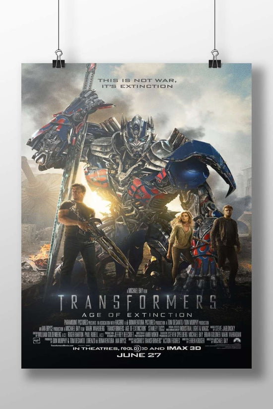 Transformers (franchise) Optimus Prime - Defend The Line Poster