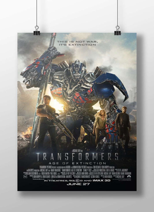 Transformers (franchise) Optimus Prime - Defend The Line Poster