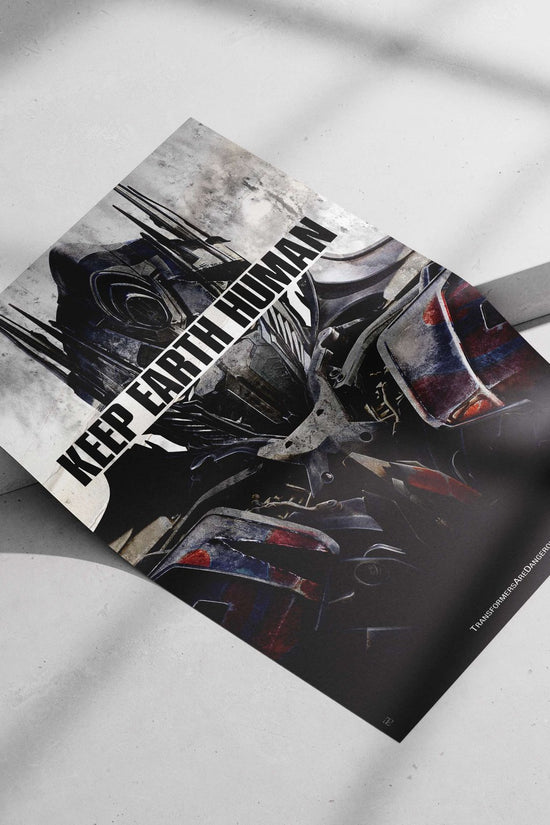 Optimus Prime from the Transformers franchise (confirmed by "TRANSFORMERS" in OCR text and character appearance).