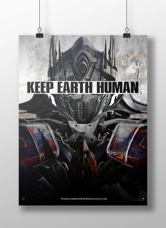 Optimus Prime from the Transformers franchise (confirmed by "TRANSFORMERS" in OCR text and character appearance).