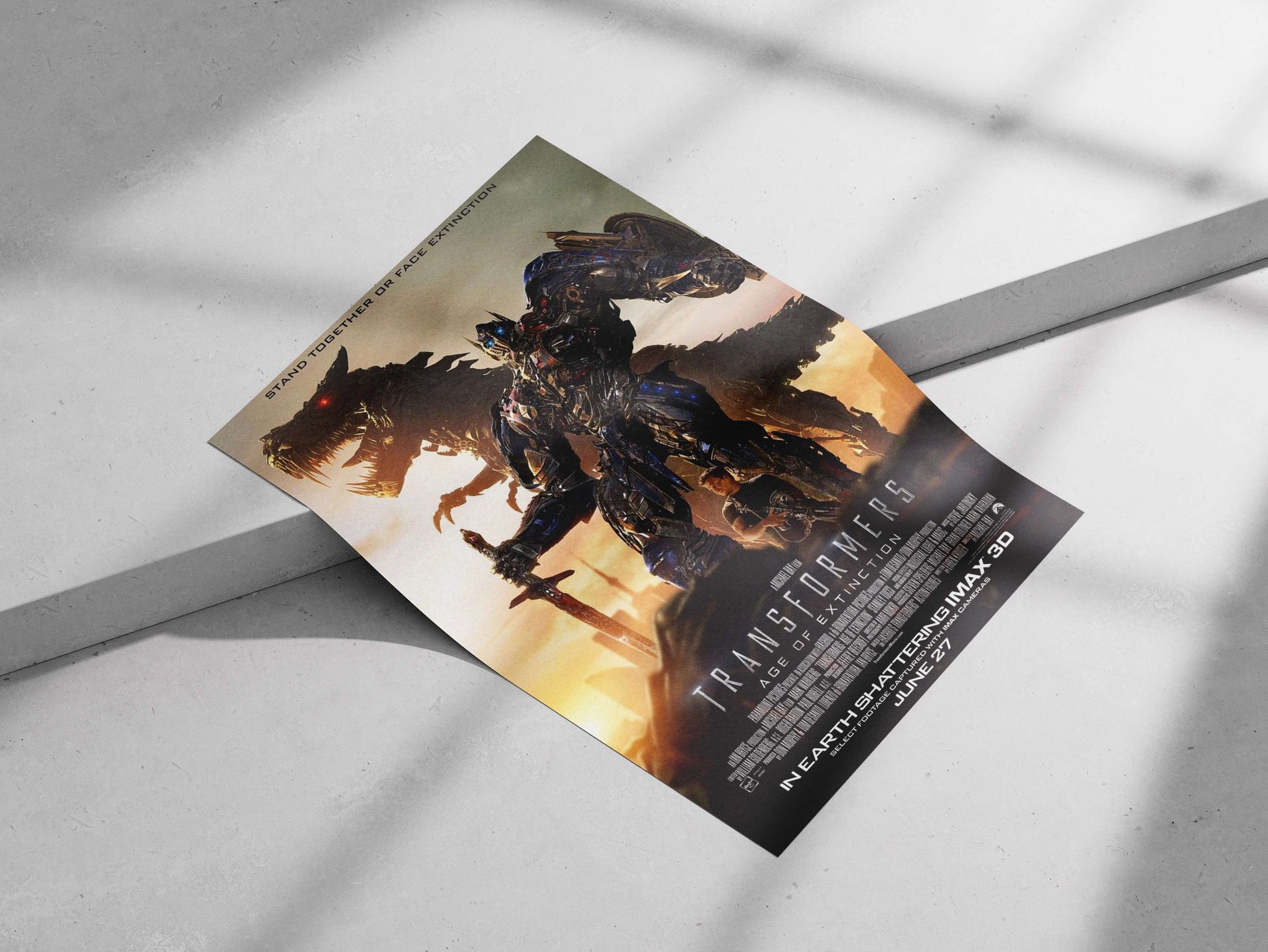 Optimus Prime from the Transformers franchise. Optimus Prime - Cybernetic Hero Poster
