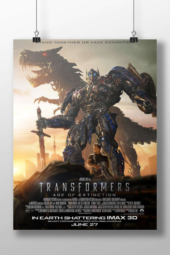 Optimus Prime from the Transformers franchise. Optimus Prime - Cybernetic Hero Poster
