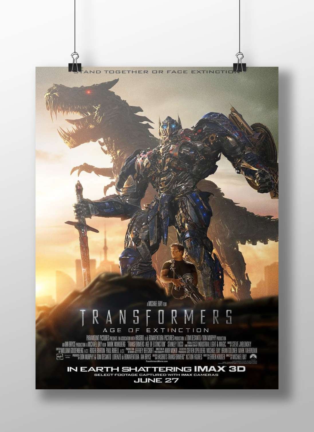Optimus Prime from the Transformers franchise. Optimus Prime - Cybernetic Hero Poster