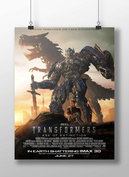 Optimus Prime from the Transformers franchise. Optimus Prime - Cybernetic Hero Poster