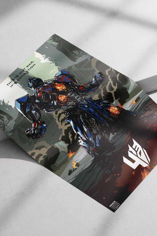 Optimus Prime (Transformers franchise) Optimus Prime - Cybernetic Hero Poster
