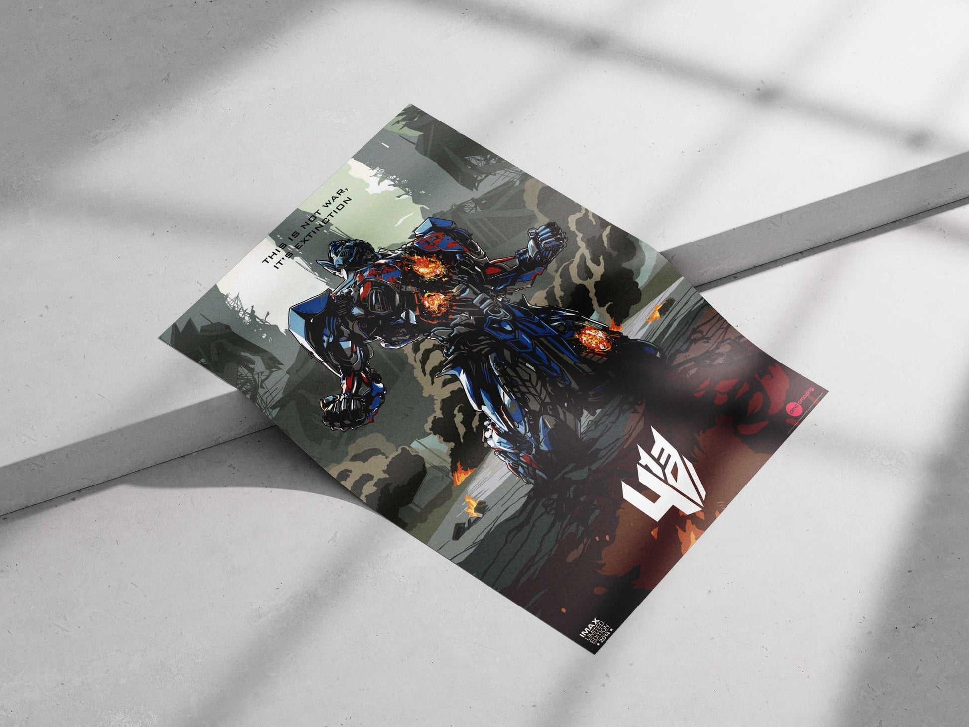 Optimus Prime (Transformers franchise) Optimus Prime - Cybernetic Hero Poster