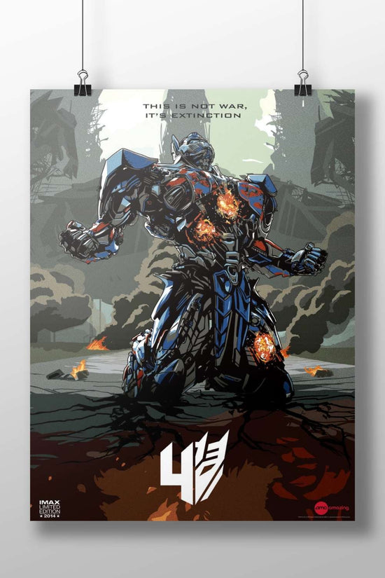 Optimus Prime (Transformers franchise) Optimus Prime - Cybernetic Hero Poster