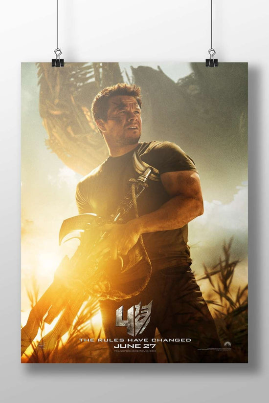 Mark Wahlberg as the human character in Transformers: Age of Extinction Mark Wahlberg - Transformers