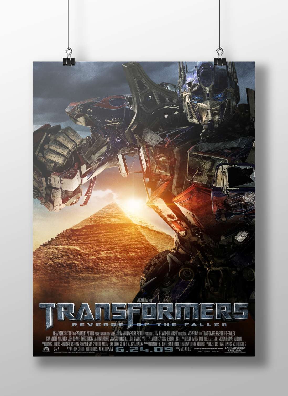Optimus Prime from the Transformers franchise (specifically "Transformers: Revenge of the Fallen"). Optimus Prime -