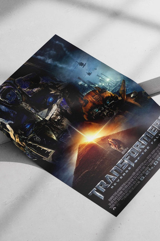 Transformers: Revenge of the Fallen Optimus Prime - Cyberpunk Icon Poster