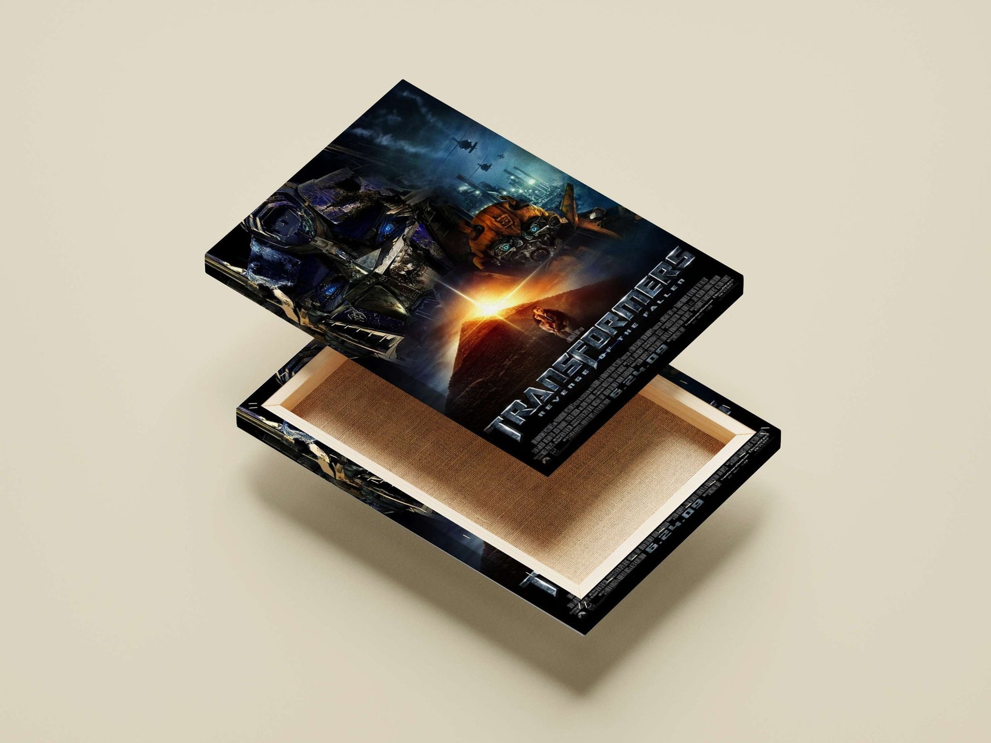 Transformers: Revenge of the Fallen Optimus Prime - Cyberpunk Icon Poster