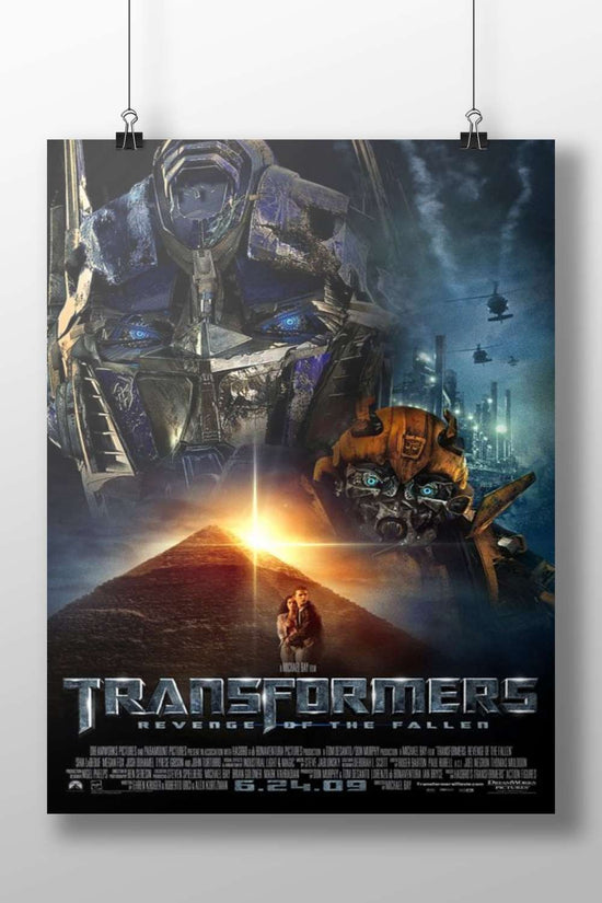 Transformers: Revenge of the Fallen Optimus Prime - Cyberpunk Icon Poster