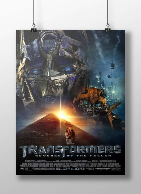 Transformers: Revenge of the Fallen Optimus Prime - Cyberpunk Icon Poster