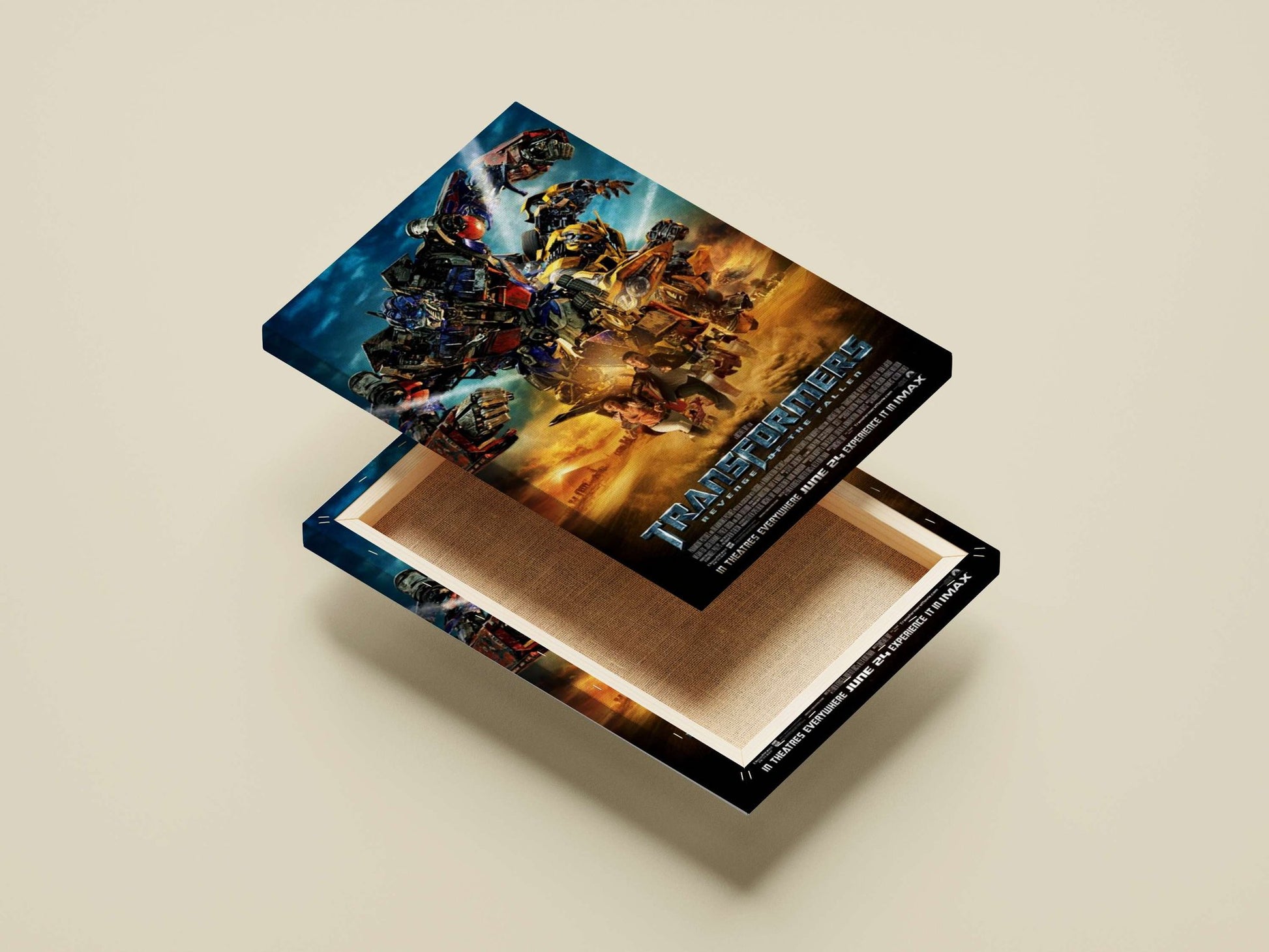 Transformers franchise, specifically the movie "Transformers: Revenge of the Fallen" (identified via Tesseract OCR's "REVENGE