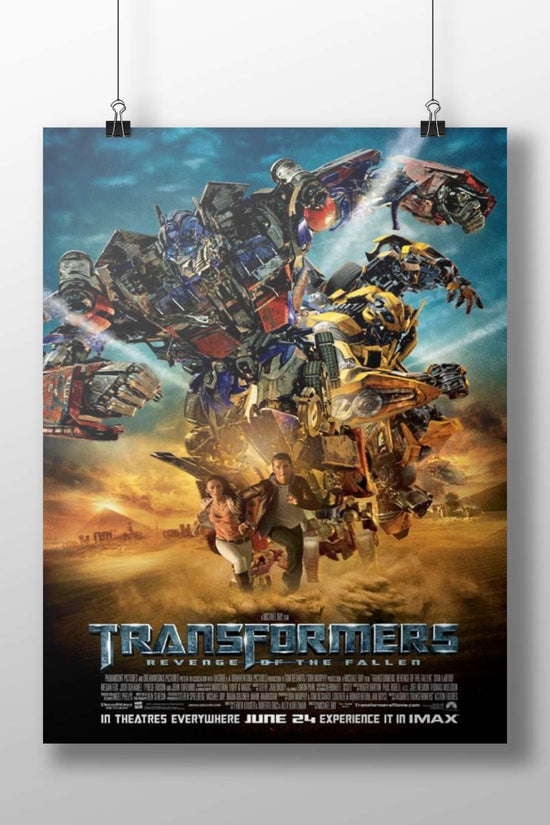 Transformers franchise, specifically the movie "Transformers: Revenge of the Fallen" (identified via Tesseract OCR's "REVENGE