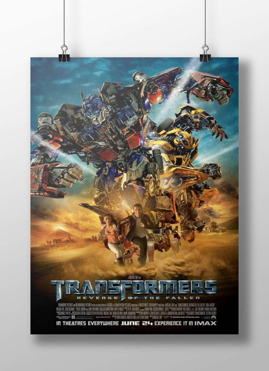 Transformers franchise, specifically the movie "Transformers: Revenge of the Fallen" (identified via Tesseract OCR's "REVENGE