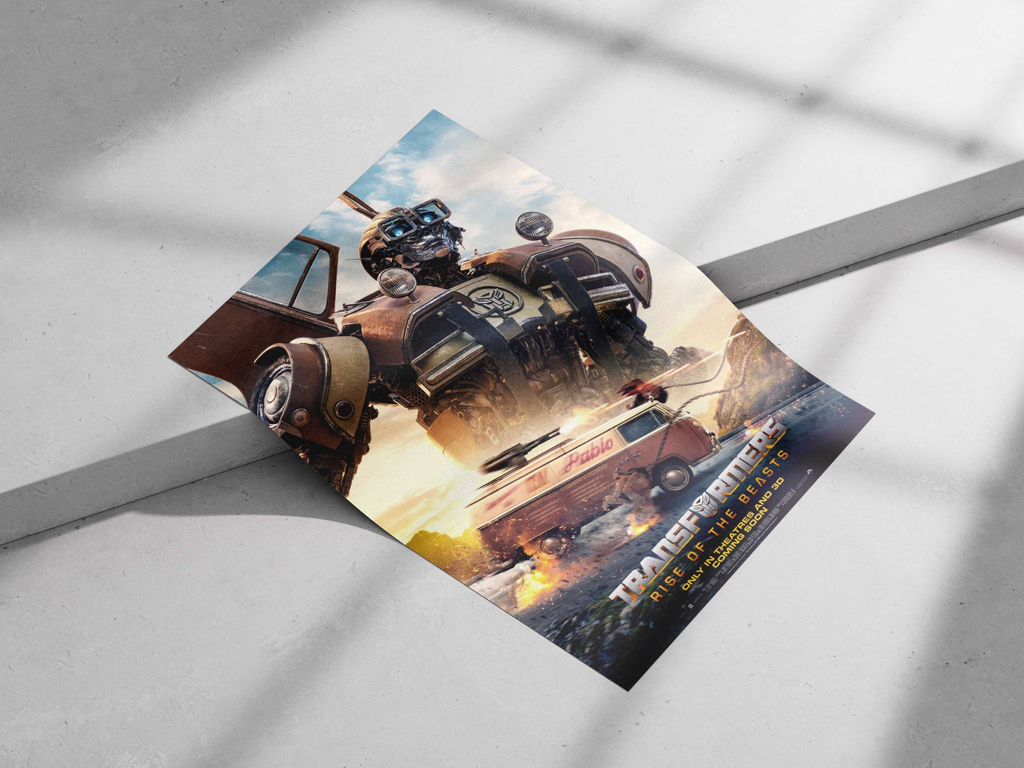 Decepticon Transformer from Transformers franchise Optimus Prime - Autobots Leader Poster