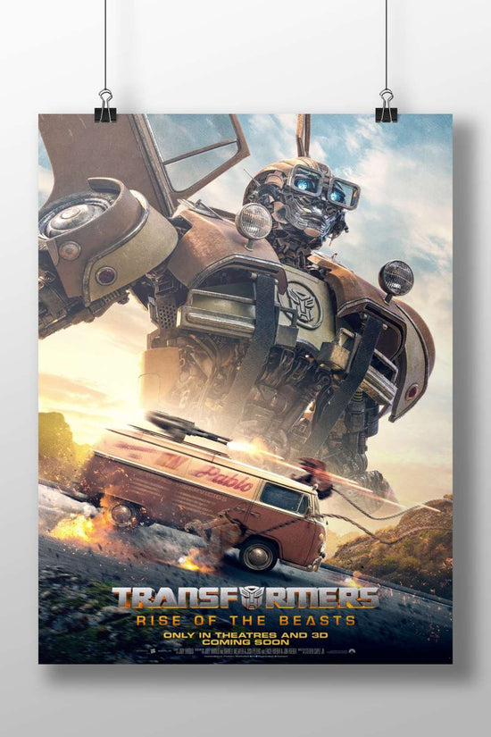 Decepticon Transformer from Transformers franchise Optimus Prime - Autobots Leader Poster