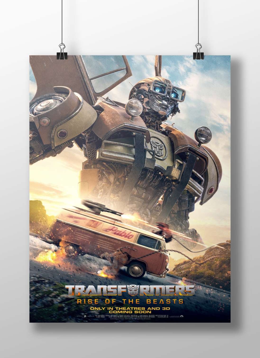 Decepticon Transformer from Transformers franchise Optimus Prime - Autobots Leader Poster