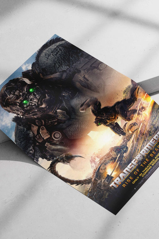 Transformers: Rise of the Beasts (franchise movie) Optimus Prime - Cybernetic Guardian Poster