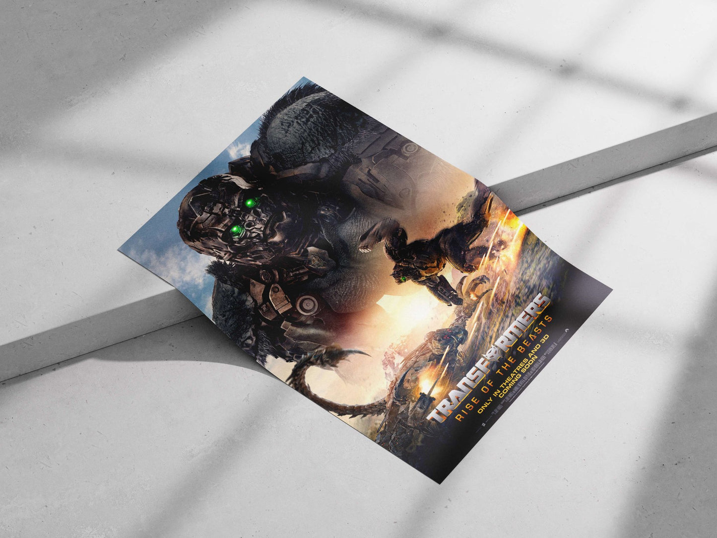 Transformers: Rise of the Beasts (franchise movie) Optimus Prime - Cybernetic Guardian Poster
