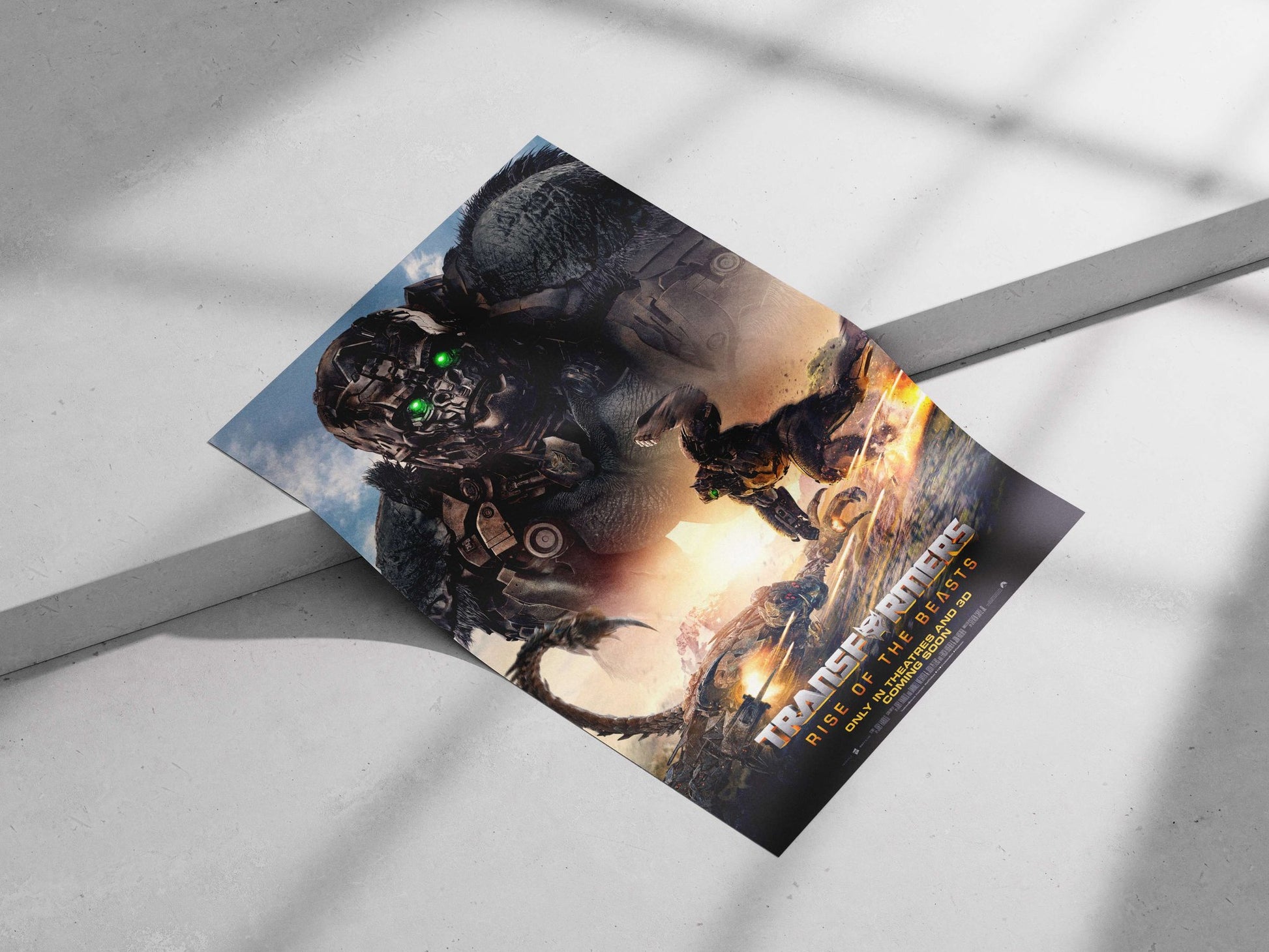 Transformers: Rise of the Beasts (franchise movie) Optimus Prime - Cybernetic Guardian Poster