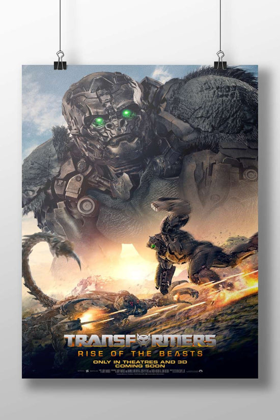 Transformers: Rise of the Beasts (franchise movie) Optimus Prime - Cybernetic Guardian Poster