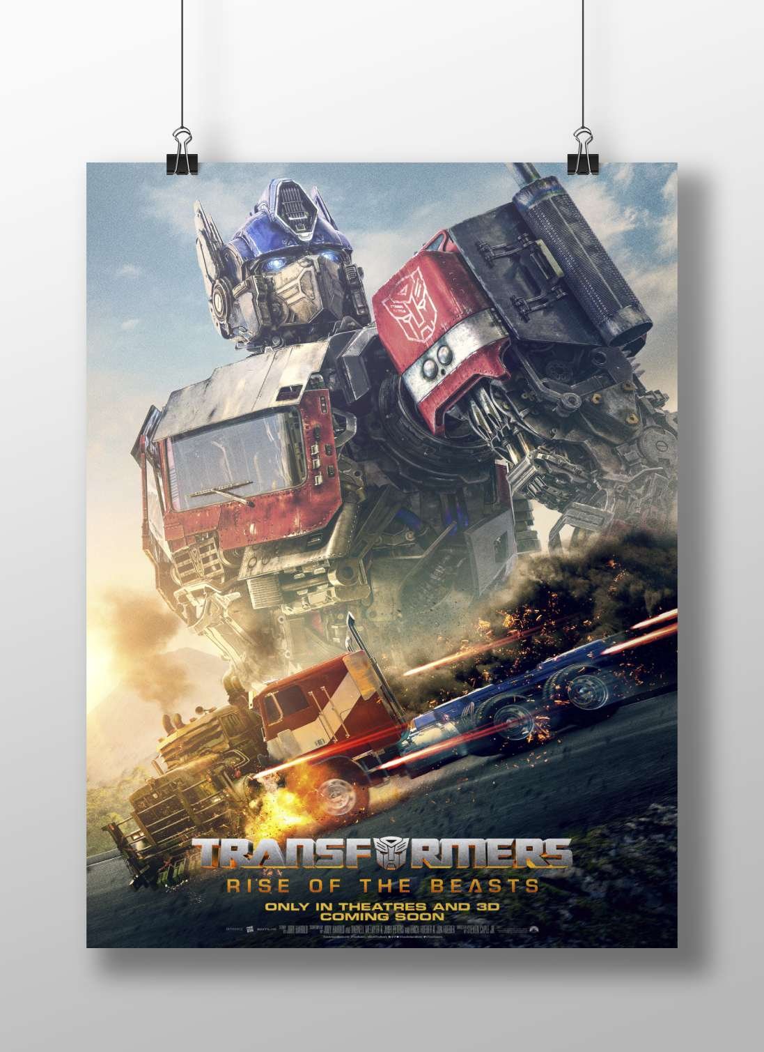Optimus Prime from the Transformers franchise (specifically "Transformers: Rise of the Beasts") Optimus Prime -