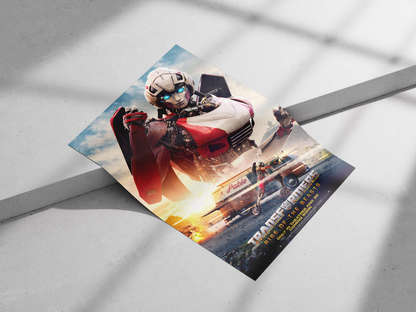 Transformers: Rise of the Beasts Optimus Prime - Cybernetic Legend Poster