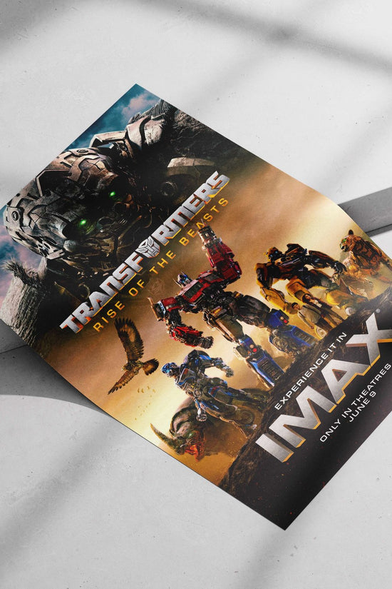 Transformers: Rise of the Beasts Optimus Prime - Cybernetic Hero Poster