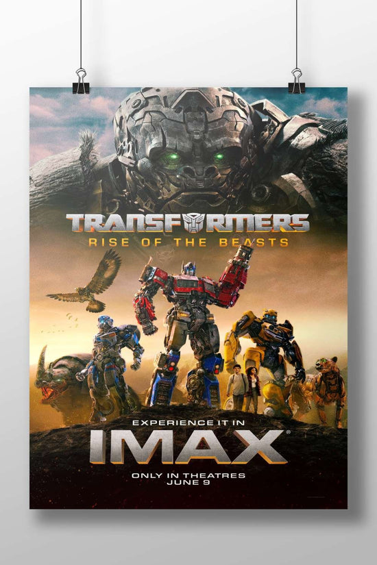 Transformers: Rise of the Beasts Optimus Prime - Cybernetic Hero Poster