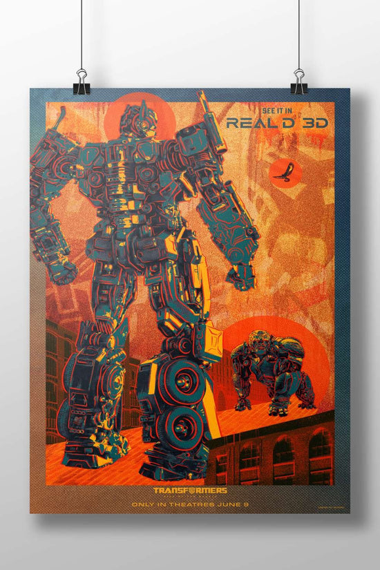 Transformers (franchise, specifically from the "Transformers: Rise of the Beasts" movie) Optimus Prime - Cyberpunk