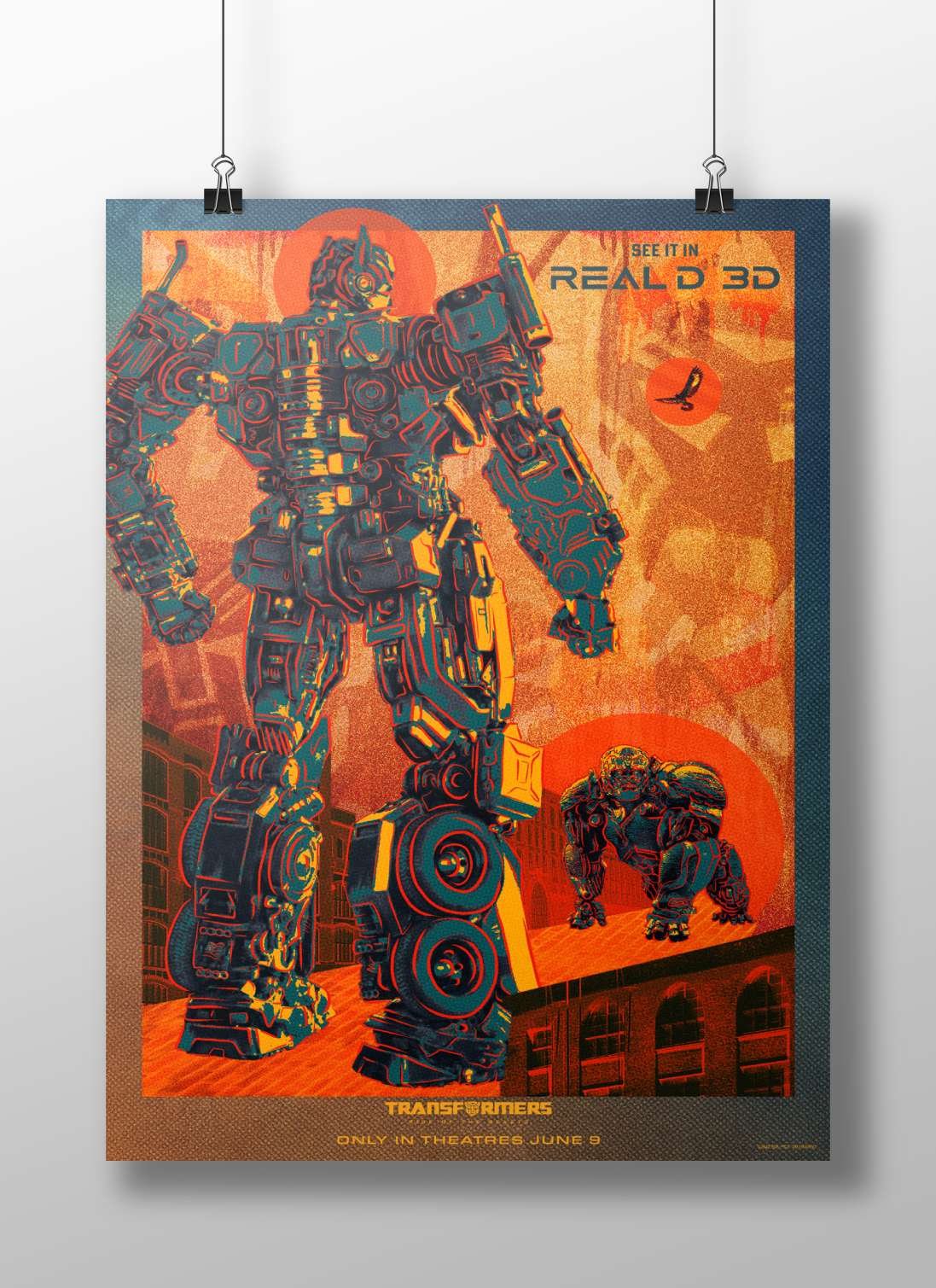Transformers (franchise, specifically from the "Transformers: Rise of the Beasts" movie) Optimus Prime - Cyberpunk