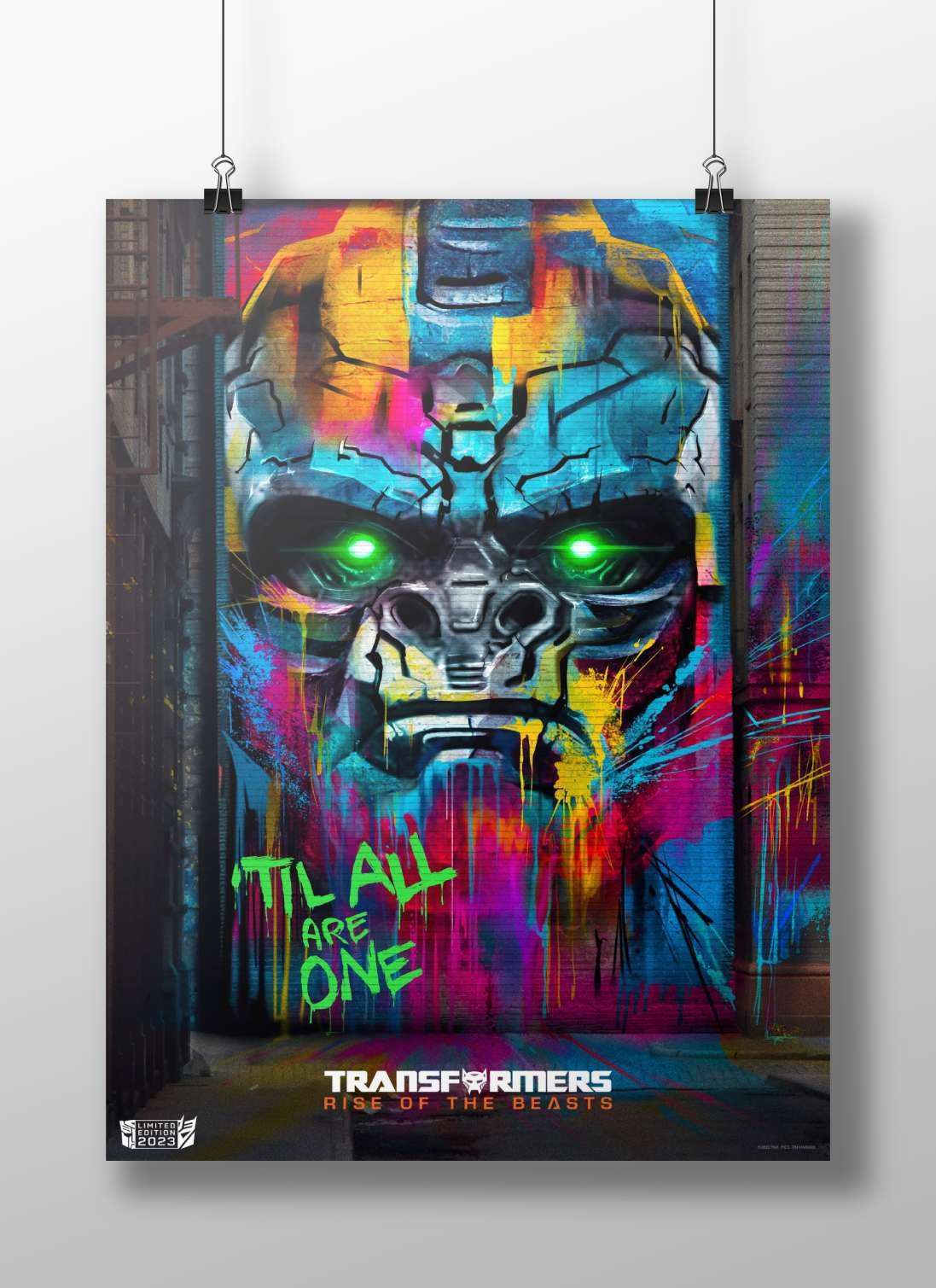 Optimus Prime from Transformers franchise (specifically "Transformers: Rise of the Beasts" as per the text