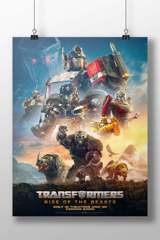 Transformers: Rise of the Beasts Optimus Prime - Cybernetic Guardian Poster