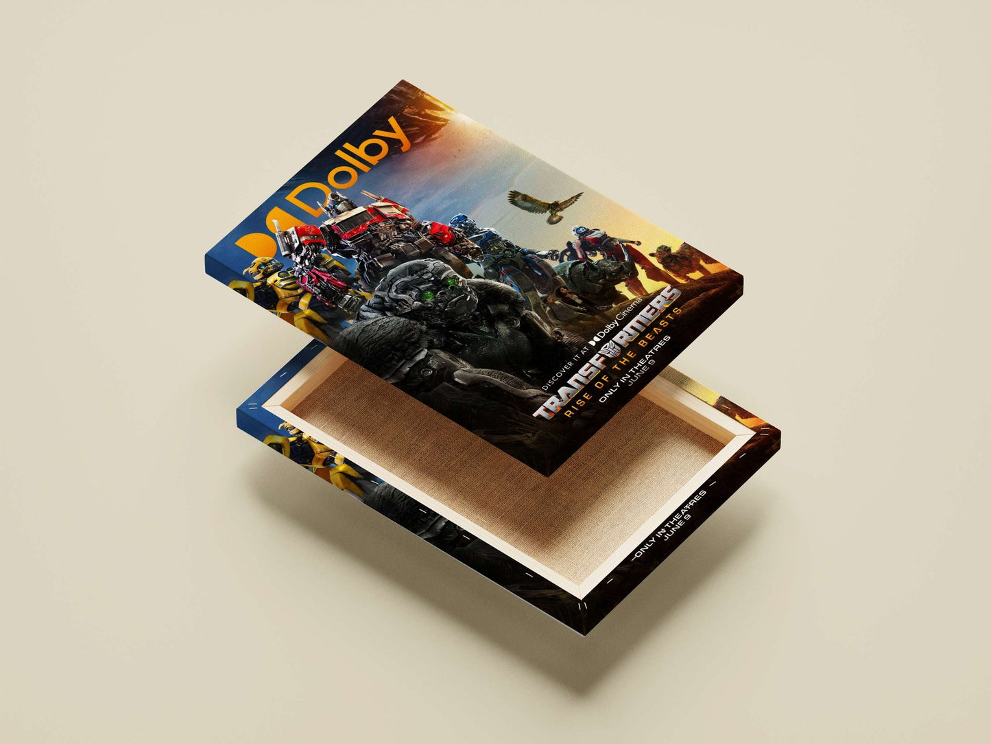 Transformers: Rise of the Beasts Optimus Prime Cyber-Archaeology Poster